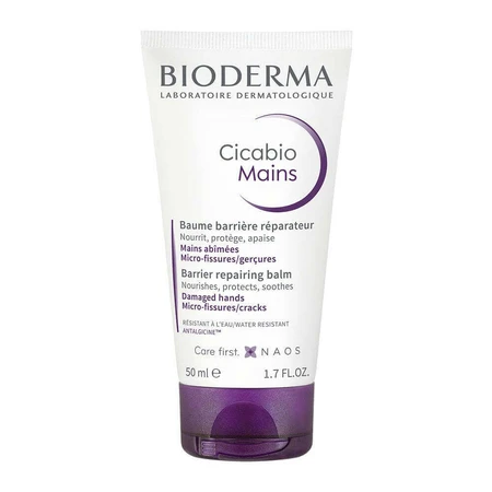 Відновлювальний бальзам для рук Bioderma Cicabio Mains 50 мл: ціни та характеристики