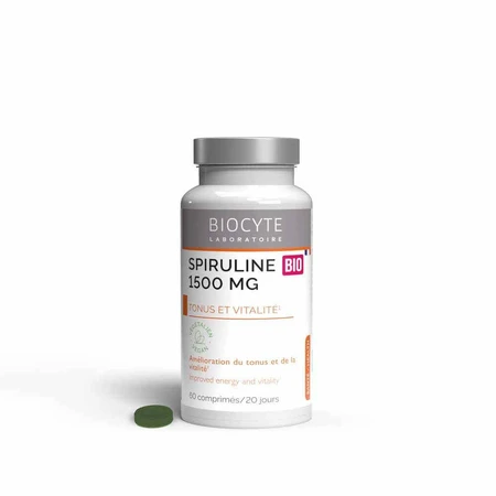 Органічна спіруліна Biocyte Health 60 таблеток: ціни та характеристики