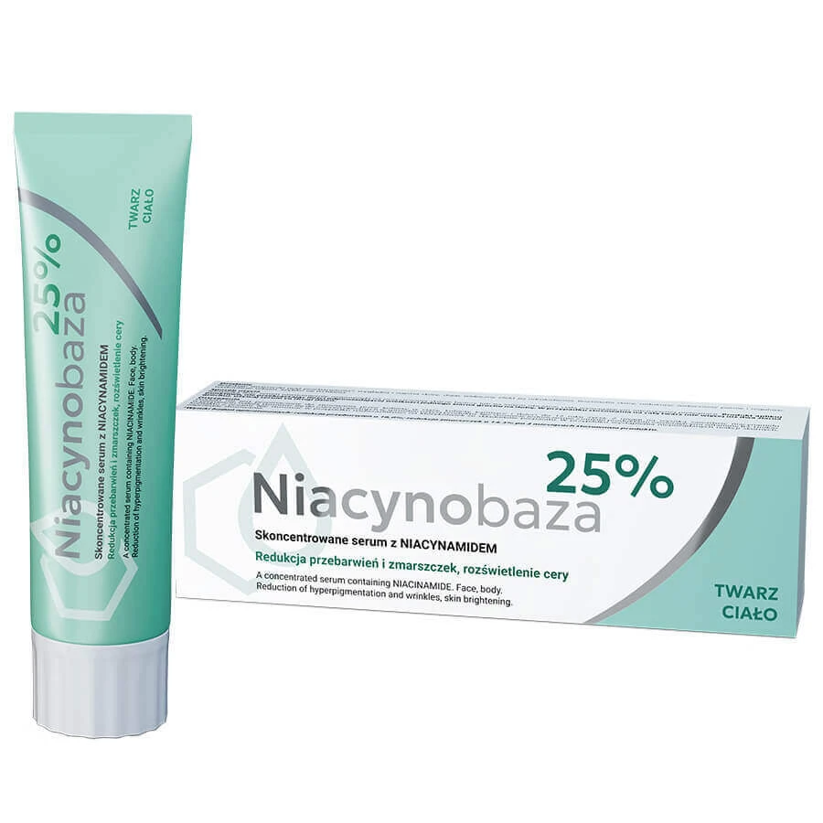 Niacynobaza 25%, концентрированная сыворотка с ниацинамидом, для лица и тела, 30 г: цены и характеристики