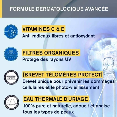 Uriage Bariésun Флюїд проти макіяжу SPF50+ 40 мл: ціни та характеристики