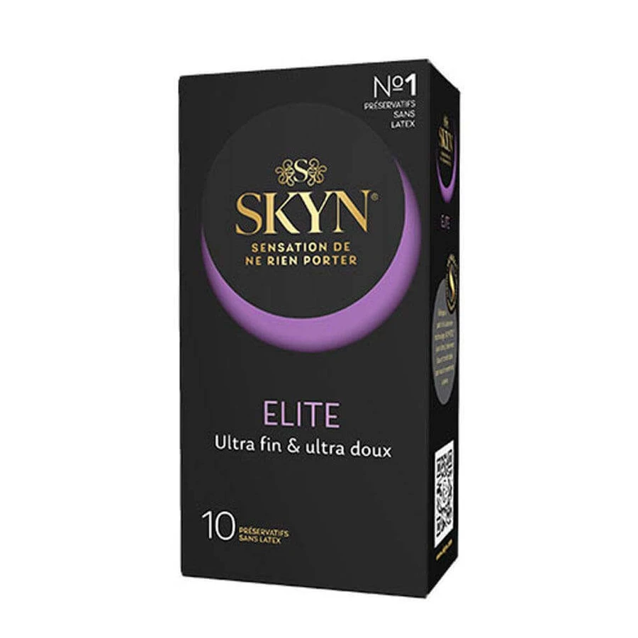 Презервативи Skyn Elite без латексу Ultra Fine та Ultra Gentle x10: ціни та характеристики