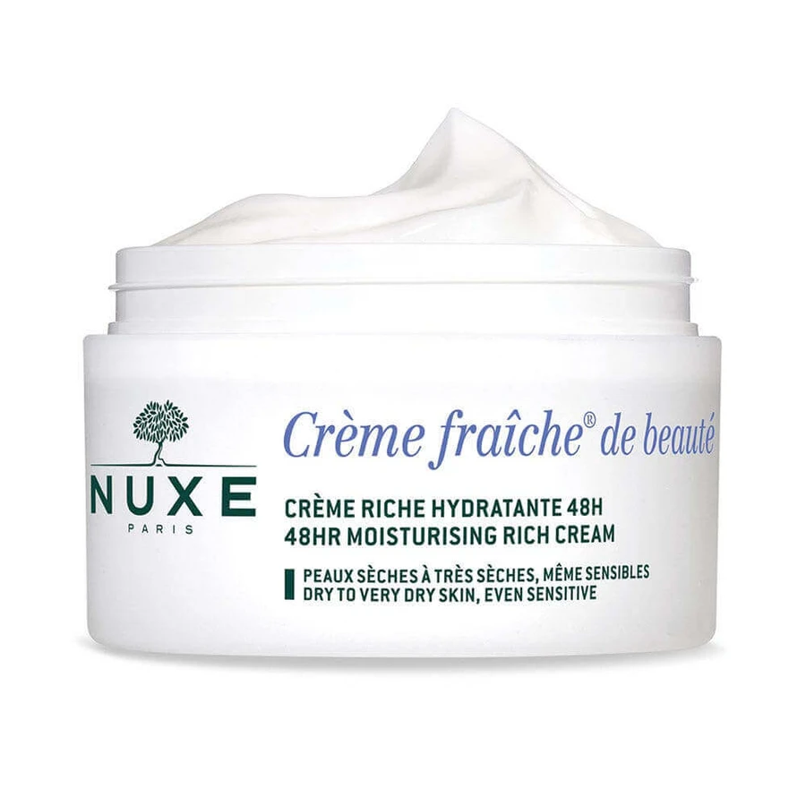 Nuxe Creme Fraîche De Beaute Rich 48h зволожуючий крем для сухої та дуже сухої шкіри 50мл: ціни та характеристики