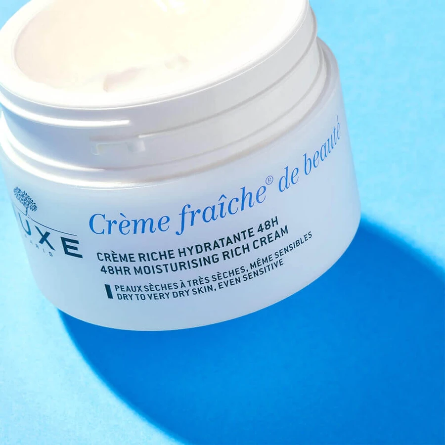 Nuxe Creme Fraîche De Beaute Rich 48h зволожуючий крем для сухої та дуже сухої шкіри 50мл: ціни та характеристики