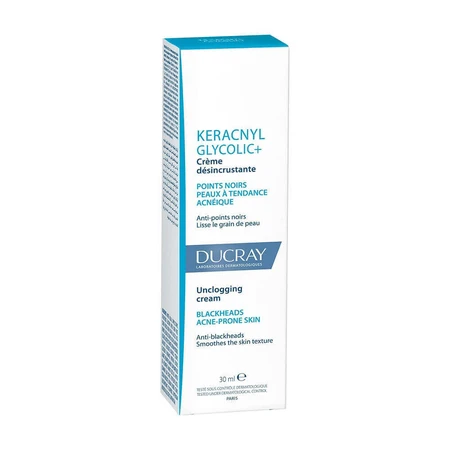 Ducray Keracnyl Purifying Cream - Крем от прыщей и угрей гликолевый+ 30 мл: цены и характеристики