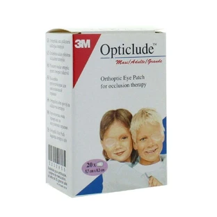 3M Opticlude 20 ортопедических повязок для стульев Maxi 8 см X 5,7 см