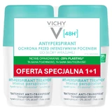 Vichy, антиперспірант-лосьйон, антиперспірант проти надмірного потовиділення, 48 год, 2 x 50 мл