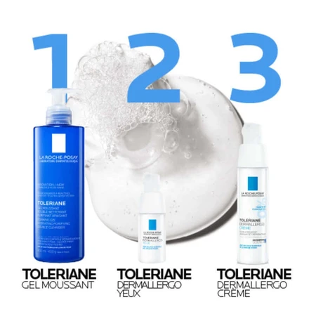 La Roche-Posay Toleriane Очищувальний і заспокійливий подвійний гель для вмивання 400 мл: ціни та характеристики
