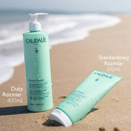 Caudalie Vinosun Protect, регенеруюче молочко після засмаги, 200 мл + невидимий, легкий крем з надвисоким рівнем захисту, SPF 50+, 20 мл безкоштовно: ціни та характеристики