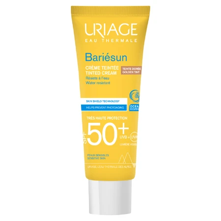 Uriage Bariesun, крем тонізуючий із захистом від сонця, бронзуючий, SPF 50+, 50 мл + пудра безкоштовна: ціни та характеристики