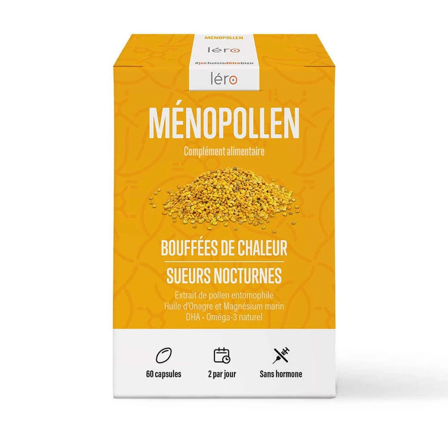 Lero Menopollen Heat Puffs 60 капсул: ціни та характеристики