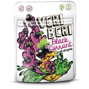 Фруктовое желе со вкусом черной смородины, 50 г, Veri Beri Beers