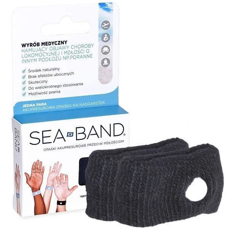 Sea-Band, акупунктурні стрічки проти нудоти, 2 шт.: ціни та характеристики