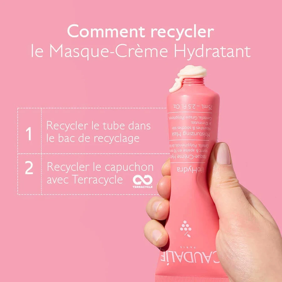 Зволожуюча крем-маска Caudalie VinoHydra 75мл: ціни та характеристики