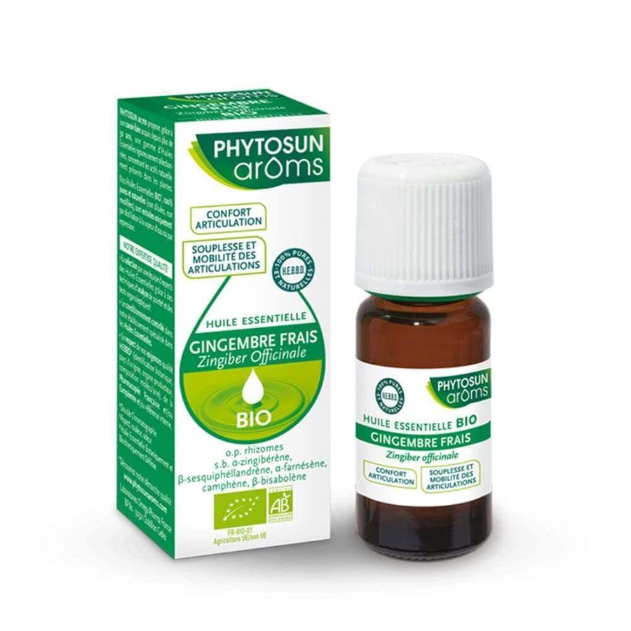 Phytosun Aroms Органическое эфирное масло имбиря 5 мл: цены и характеристики