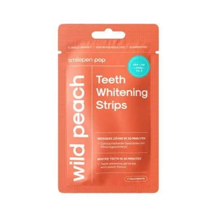 Полоски для отбеливания зубов, Pop Wild Peach, 7x2 шт, Smilepen Pop