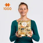 CzuCzu Puzzlove Коти, сімейний пазл, 1000 деталей: ціни та характеристики