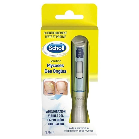 Scholl 2 в 1 раствор от грибка ногтей 3,8 мл аппликатор + 5 пилочек: цены и характеристики