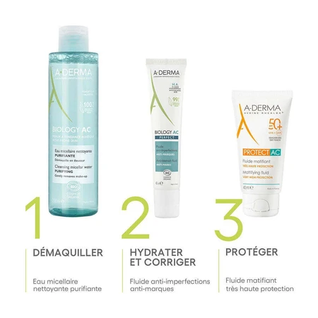 A-Derma Biology AC Очищающая мицеллярная вода Bio 400 мл: цены и характеристики