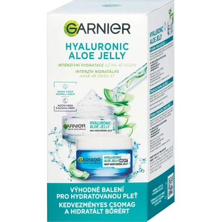Garnier Гиалуроновое желе с алоэ дуопак дневной и ночной уход, 50 + 50 мл 1×100 мл: цены и характеристики