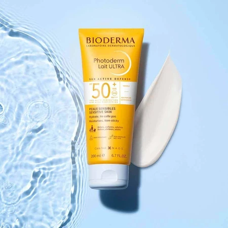 Біодерма Фотодерма Сонцезахисний крем для чутливої шкіри ULTRA SPF50+ 200 мл: ціни та характеристики