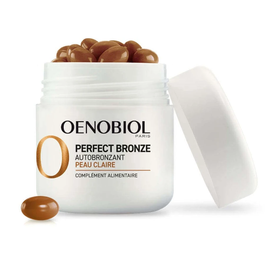 Oenobiol Perfect Bronze Self-Tanning Clear Skin 30 капсул: цены и характеристики
