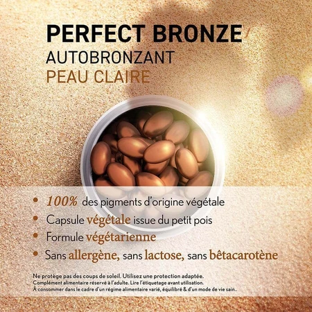 Oenobiol Perfect Bronze Self-Tanning Clear Skin 30 капсул: цены и характеристики