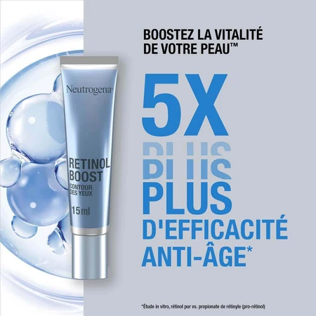 Парфуми для контуру очей Neutrogena Retinol Boost 15 мл: ціни та характеристики