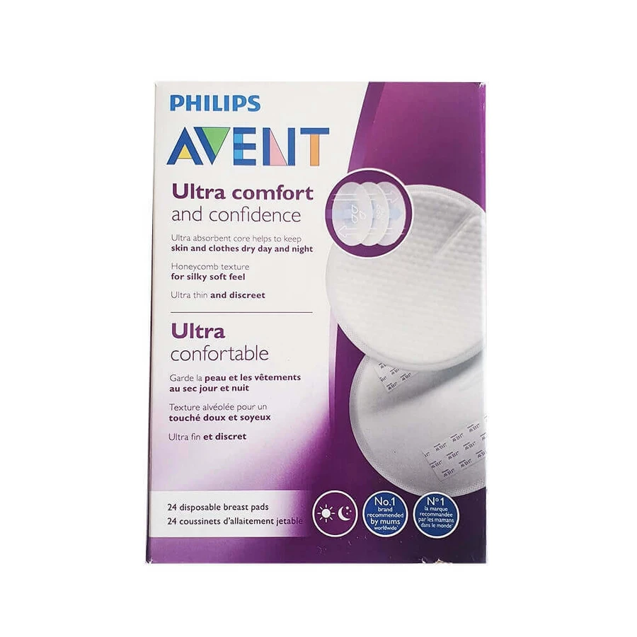 Avent Accessories Одноразовые тампоны для кормящих Ночные x24: цены и характеристики