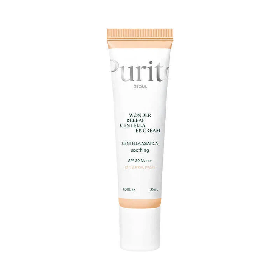 Purito Wonder Releaf Centella, BB cream regenerant cu Centella Asiatica, 13 Neutru Ivory, SPF 30, 30 мл: цены и характеристики