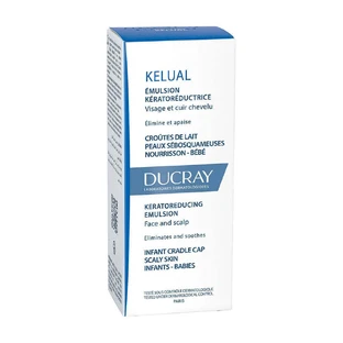 Ducray Kelual Keratoregulatory Emulsion Milky Scab Infants Face and Scalp 50ml