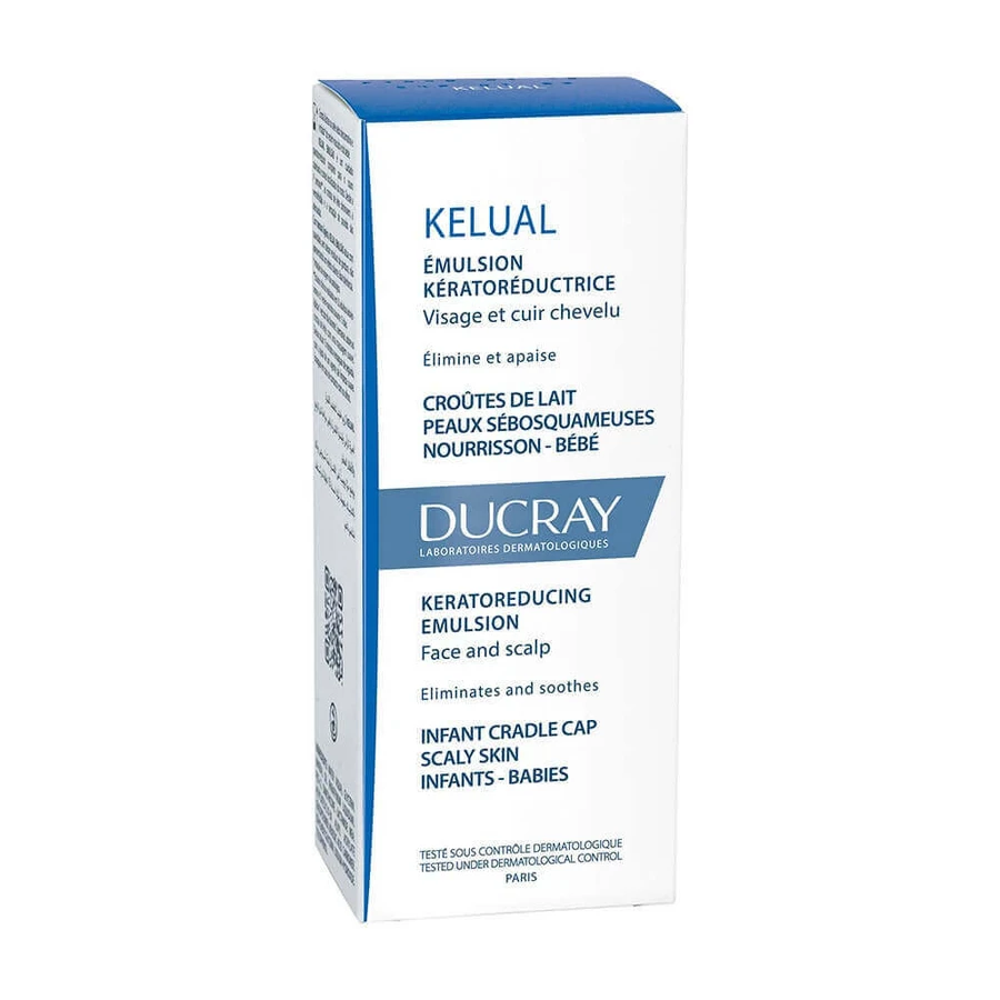 Ducray Kelual Keratoregulatory Emulsion Milky Scab Infants Face and Scalp 50ml: цены и характеристики