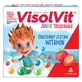 Visolvit Junior Pachet cu căpșuni, pentru copii peste 3 ani, 2 x 30 plicuri