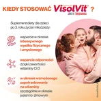 Visolvit Junior Pachet cu căpșuni, pentru copii peste 3 ani, 2 x 30 plicuri: цены и характеристики