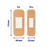 Эластопласт Универсальные повязки Flexibles x20
