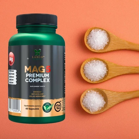 Lanco Nutritions Mag5 Premium Complex, 60 капсул: ціни та характеристики