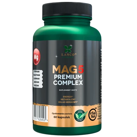 Lanco Nutritions Mag5 Premium Complex, 60 капсул: ціни та характеристики