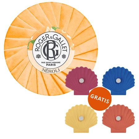 Барное мыло Roger & Gallet Neroli, 100 г + бесплатная мыльница: цены и характеристики