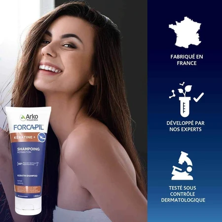 Arkopharma Forcapil Keratin Fortifying Shampoo 200 мл: цены и характеристики