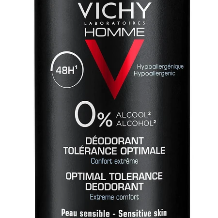 Дезодорант-спрей-таблетки Vichy Оптимальна переносимість 48 годин Чутлива шкіра 100 мл: ціни та характеристики