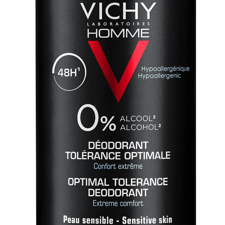 Дезодорант-спрей-таблетки Vichy Оптимальна переносимість 48 годин Чутлива шкіра 100 мл: ціни та характеристики