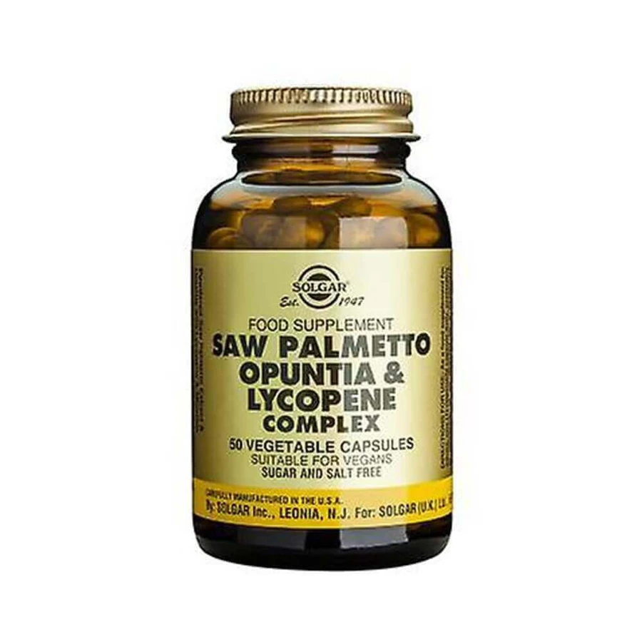 Solgar Saw Palmetto Berry 50 Vegetable Gelsules Défenses immunitaires 100 gélules végétales: цены и характеристики