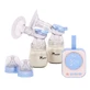 Momini TwinPump, електронний молоковідсмоктувач, подвійний, 4-фазний