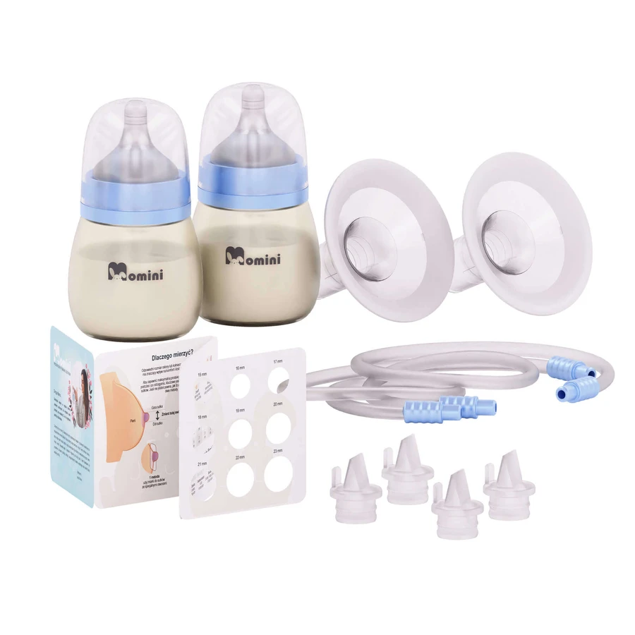 Momini TwinPump, електронний молоковідсмоктувач, подвійний, 4-фазний: ціни та характеристики