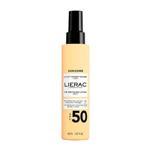 Lierac Sunissime Підбадьорливе захисне сонцезахисне молочко Global Anti-Aging SPF50 для тіла 150 мл
