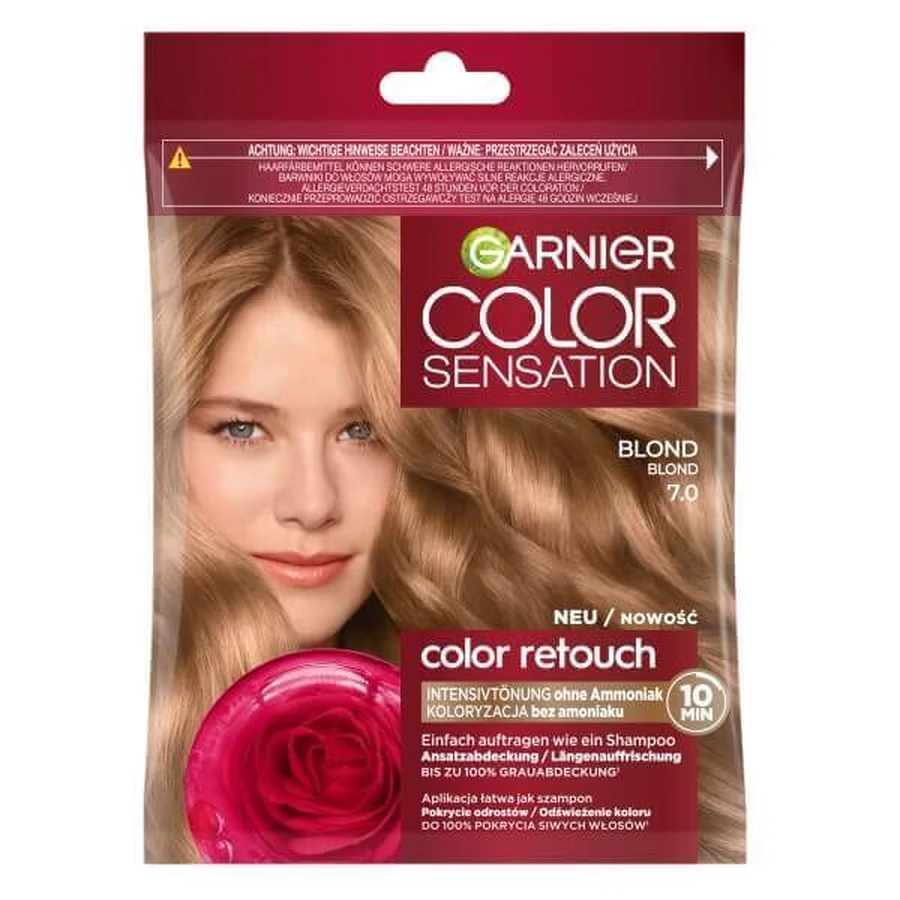 Garnier Color Sensation Color Retouch Ș відтіночний шампунь 7.0 Світло-русявий: ціни та характеристики