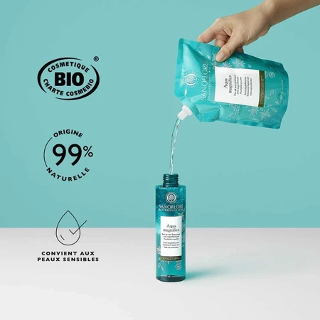 Sanoflore Magnifica Recharge Essence Botanique Bio Aqua Есенція для шкіри, схильної до акне 400 мл: ціни та характеристики