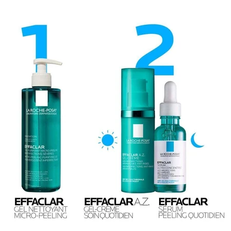 La Roche-Posay Effaclar A.Z. Гель-крем проти недосконалостей шкіри 40 мл: ціни та характеристики