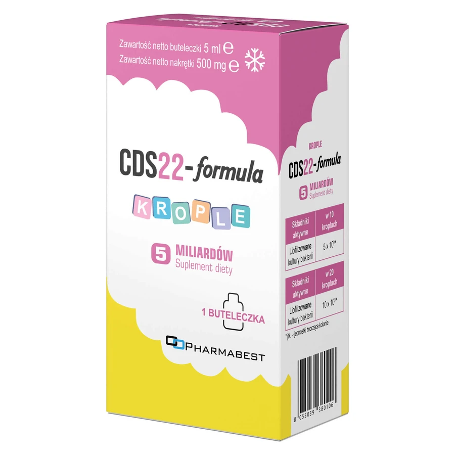 CDS22-Формула 5 мільярдів (колишня назва Вівомікс), краплі, 5 мл: ціни та характеристики