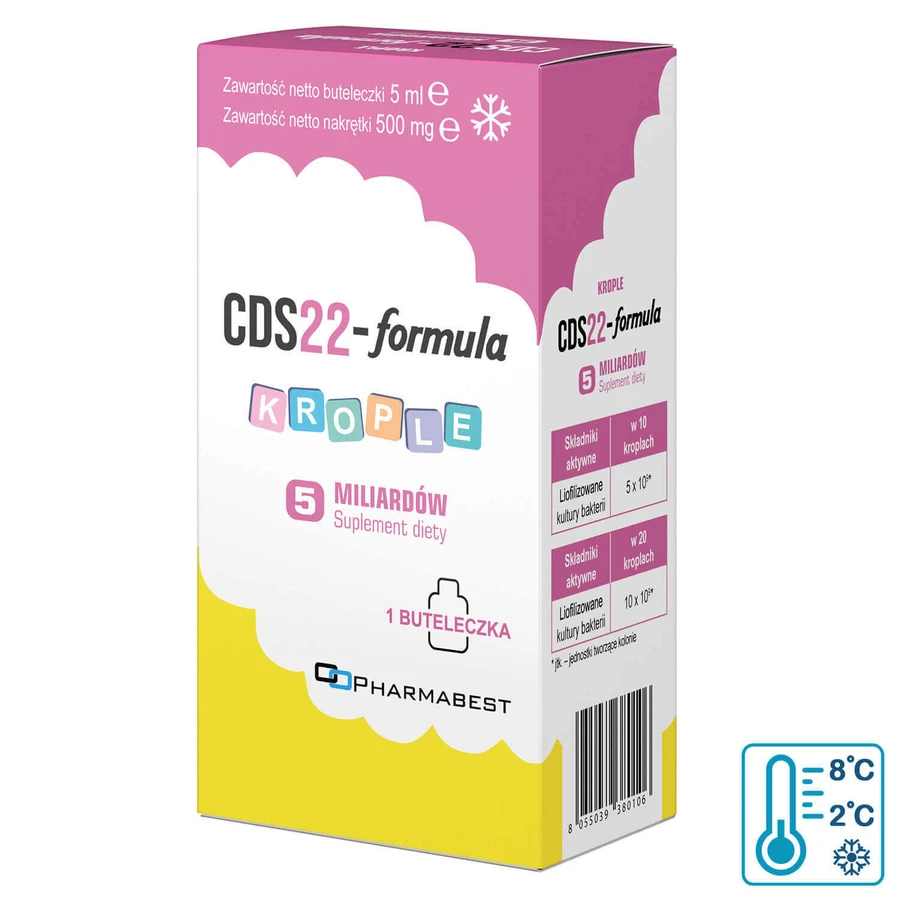 CDS22-Формула 5 мільярдів (колишня назва Вівомікс), краплі, 5 мл: ціни та характеристики
