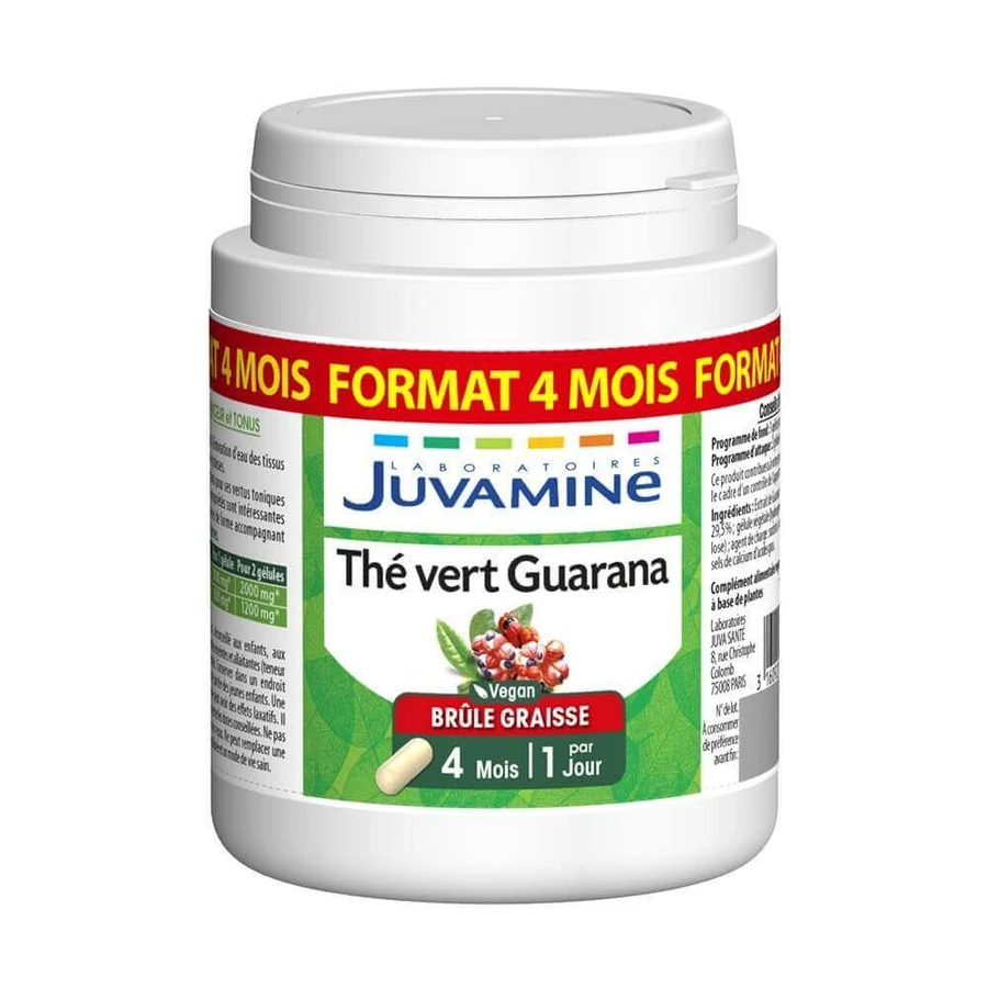 Juvamine Il Vert Guarana 120 капсул: цены и характеристики